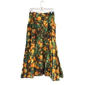 Anthropologie Maeve Summer Orchard Skirt Size 6